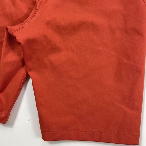 Girlfriend Collective Orange Biker Shorts Women Extra Small Athletic Activewear - Picture 10 of 12